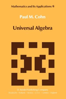 Front cover_Universal Algebra