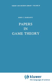 Front cover_Papers In Game Theory