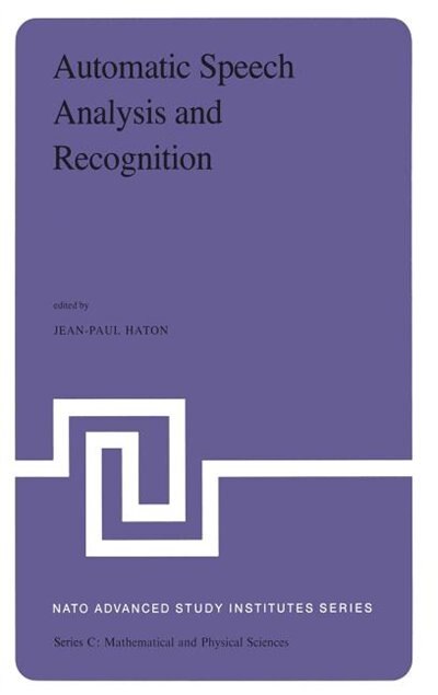 Couverture_Automatic Speech Analysis and Recognition