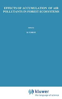 Front cover_Effects of Accumulation of Air Pollutants in Forest Ecosystems
