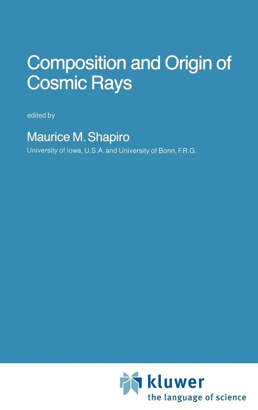 Couverture_Composition and Origin of Cosmic Rays