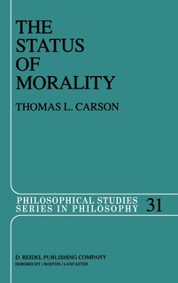 Couverture_The Status Of Morality