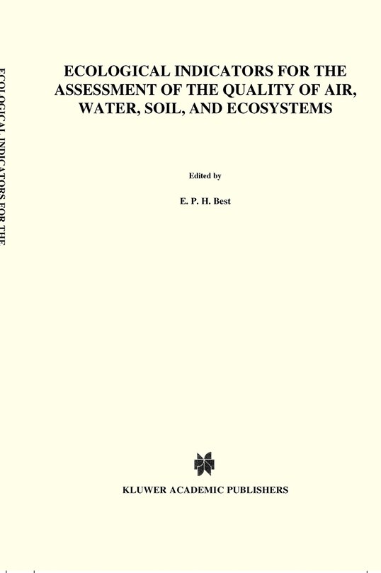 Couverture_Ecological Indicators for the Assessment of the Quality of Air, Water, Soil, and Ecosystems