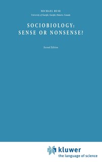 Couverture_Sociobiology: Sense Or Nonsense?