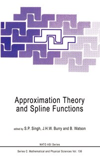 Front cover_Approximation Theory And Spline Functions