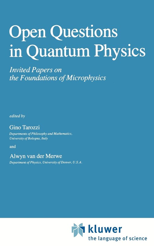 Front cover_Open Questions in Quantum Physics