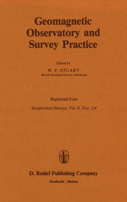 Front cover_Geomagnetic Observatory And Survey Practice