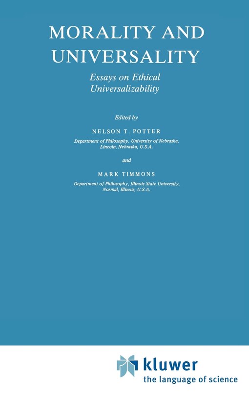Front cover_Morality and Universality