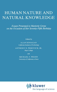 Front cover_Human Nature and Natural Knowledge
