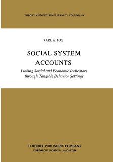 Front cover_Social System Accounts