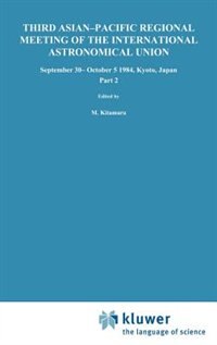 Front cover_Third Asian-Pacific Regional Meeting of the International Astronomical Union