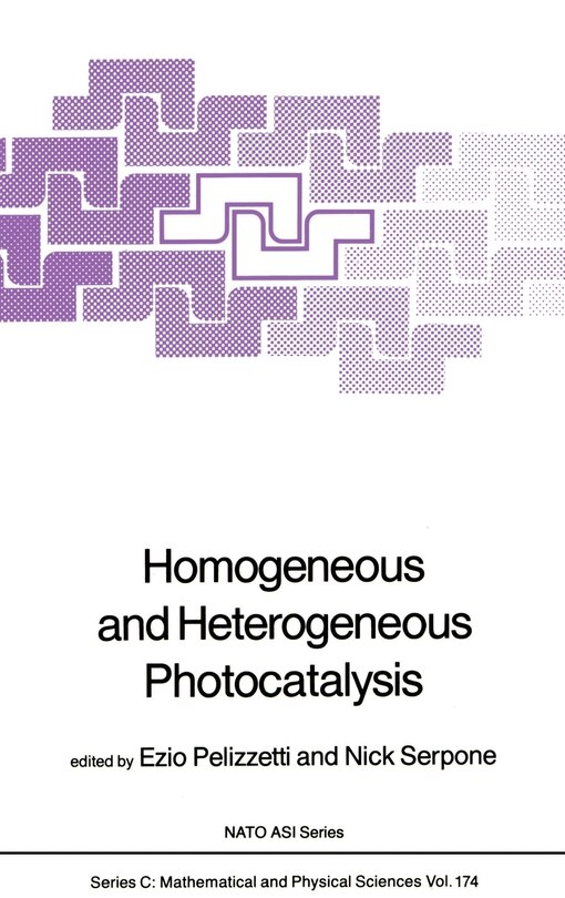 Front cover_Homogeneous and Heterogeneous Photocatalysis