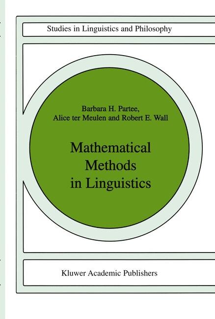 Mathematical Methods In Linguistics