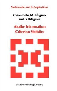 Front cover_Akaike Information Criterion Statistics