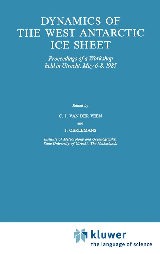 Couverture_Dynamics of the West Antarctic Ice Sheet