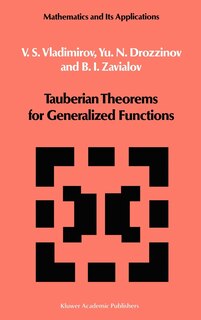 Couverture_Tauberian Theorems For Generalized Functions