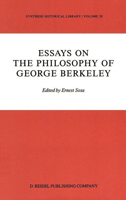 Front cover_Essays on the Philosophy of George Berkeley