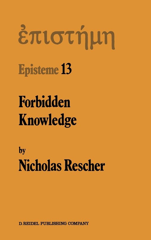 Front cover_Forbidden Knowledge