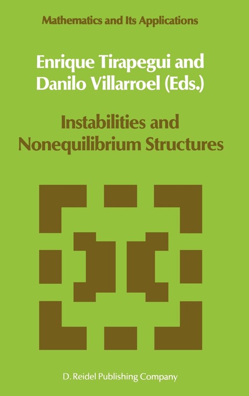 Front cover_Instabilities and Nonequilibrium Structures
