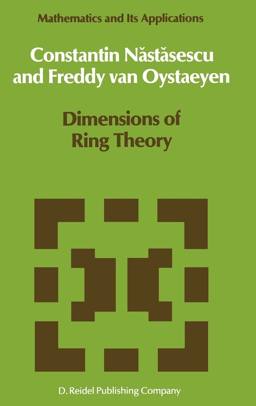 Couverture_Dimensions Of Ring Theory