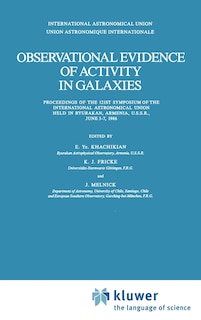 Couverture_Observational Evidence of Activity in Galaxies