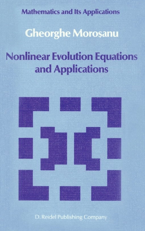Couverture_Nonlinear Evolution Equations And Applications