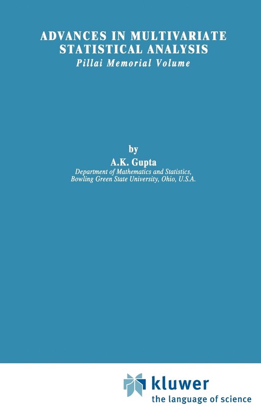 Couverture_Advances in Multivariate Statistical Analysis