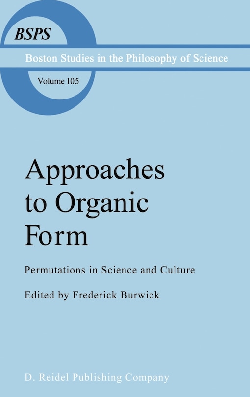 Couverture_Approaches to Organic Form