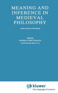 Front cover_Meaning and Inference in Medieval Philosophy