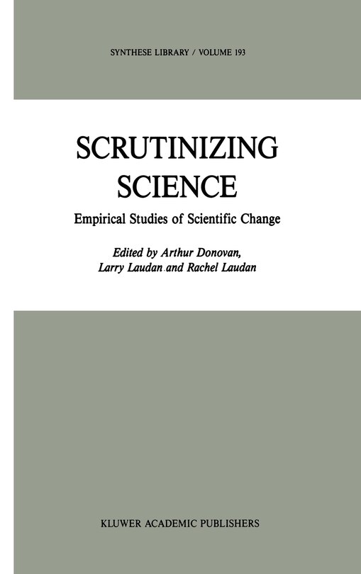 Couverture_Scrutinizing Science
