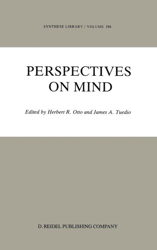 Couverture_Perspectives on Mind