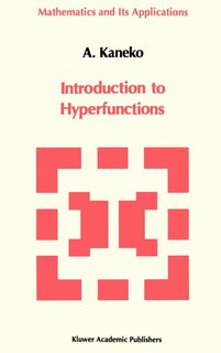 Couverture_Introduction To The Theory Of Hyperfunctions