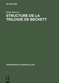 Front cover_Structure de la trilogie de Beckett