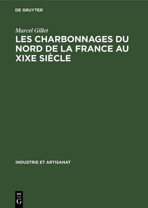 Couverture_Les charbonnages du nord de la France au XIXe siècle