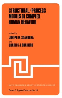 Structural/process Models Of Complex Human Behavior image number 0