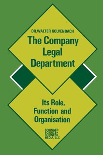 Front cover_The Company Legal Department