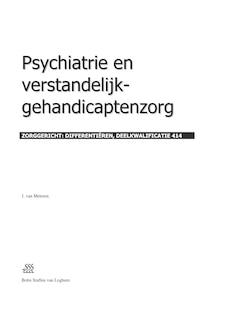 Front cover_Psychiatrie En Verstandelijk-Gehandicaptenzorg