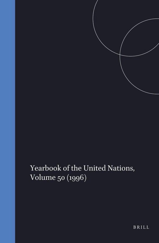 Couverture_Yearbook of the United Nations, Volume 50 (1996)