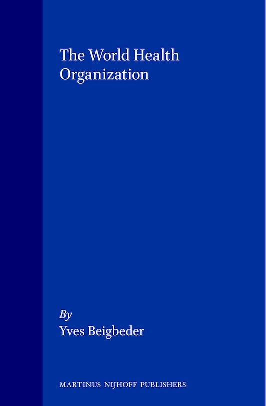 Front cover_The World Health Organization