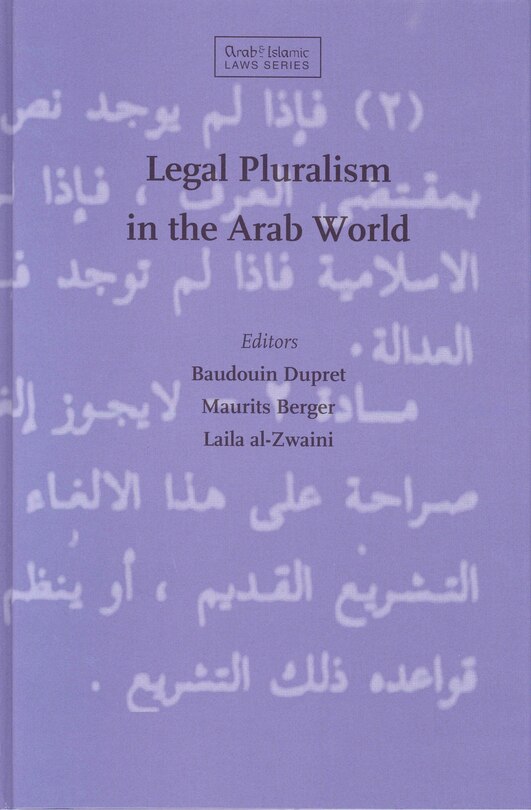 Front cover_Legal Pluralism in the Arab World