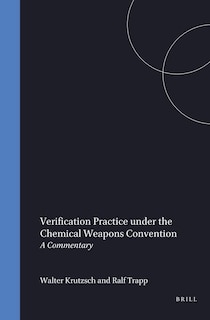 Couverture_Verification Practice under the Chemical Weapons Convention