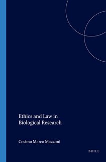 Couverture_Ethics and Law in Biological Research