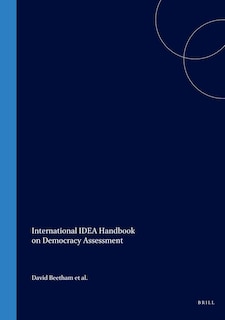 Couverture_International IDEA Handbook on Democracy Assessment