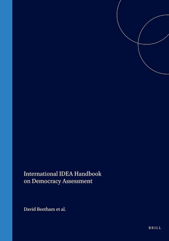 Couverture_International IDEA Handbook on Democracy Assessment