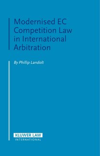 Front cover_Modernised Ec Competition Law In International Arbitration