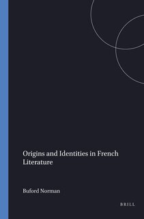 Couverture_Origins and Identities in French Literature