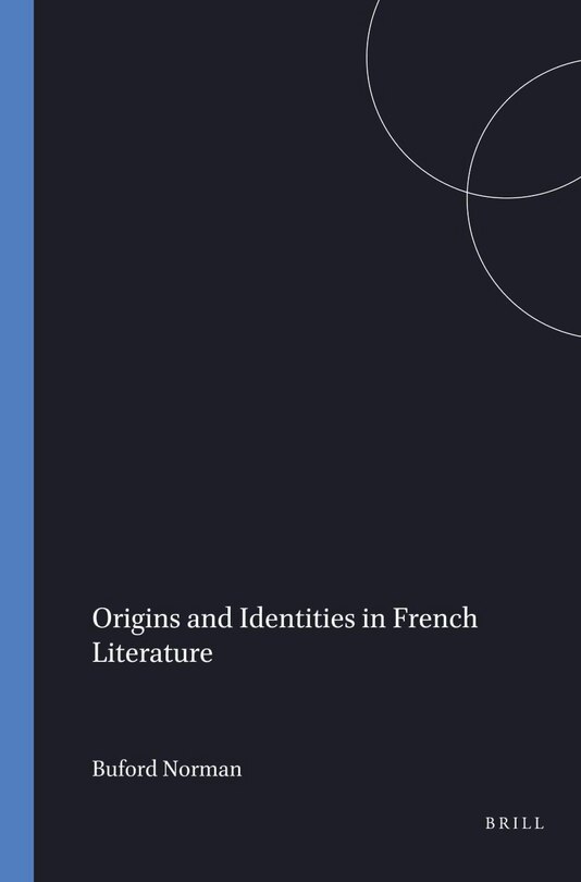 Couverture_Origins and Identities in French Literature