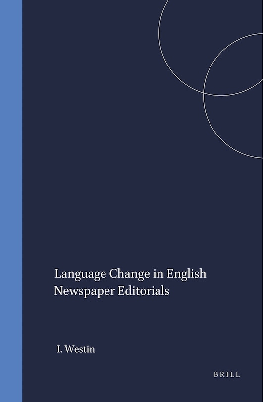 Couverture_Language Change in English Newspaper Editorials