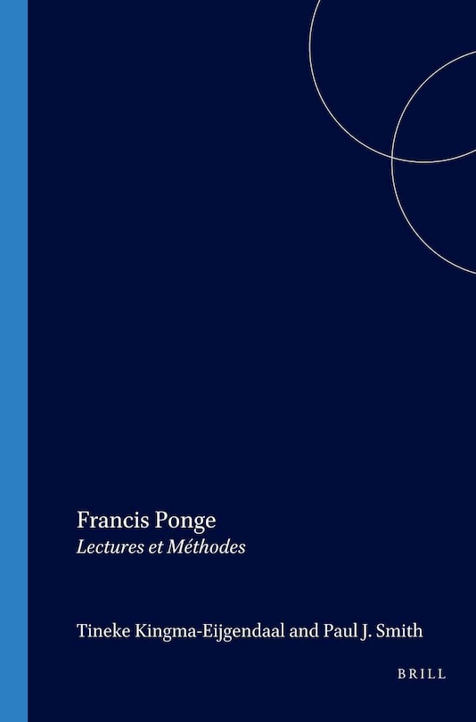 Couverture_Francis Ponge