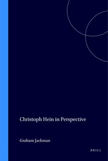 Front cover_Christoph Hein in Perspective